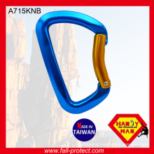 2017 The Most Safety Bent Gate Rock Climbing Carabiner Made Of Aluminum